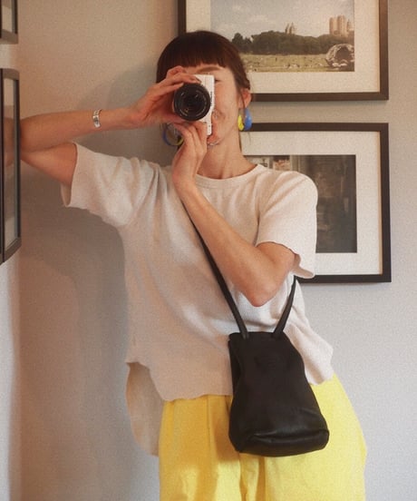 "Nasngwam"×"EARLY MORNING" Dearskin Whisky Bag