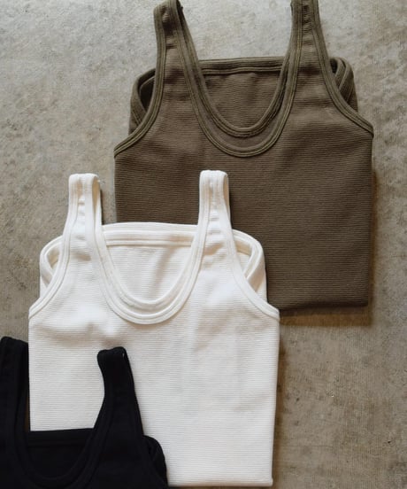 "RUMBLE RED" Military Tank Top