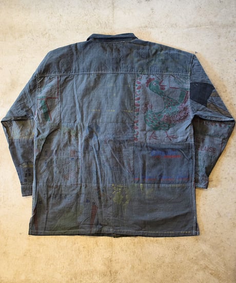 "Mr.Remakeman"Used Tapestry Remake Shirts[Size:2(M)]