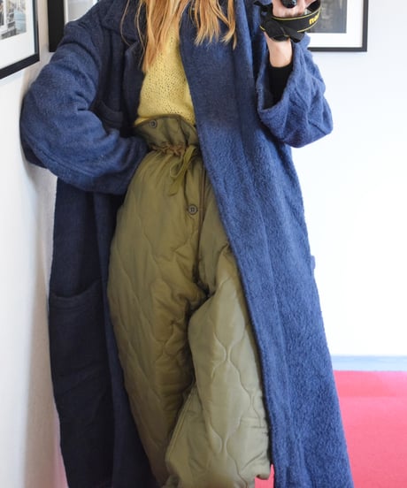 DEAD STOCK!! "ROMANIAN MILITARY" Wool Coat