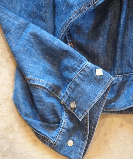 "IMPRESTORE"6.5oz Denim Western Short Jacket「LORRAINE」