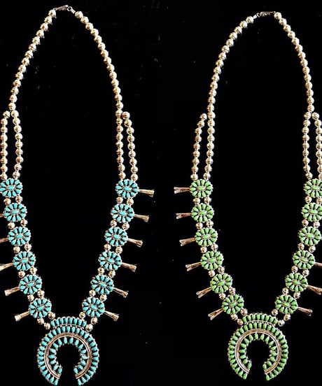 ”NAVAJO” Rversivle CIuster Naja Necklace