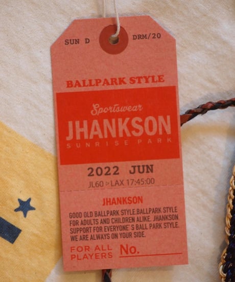 Mサイズ再入荷！"JHANKSON" Short Sleeve Tee[LOS ANGELES TIMES]