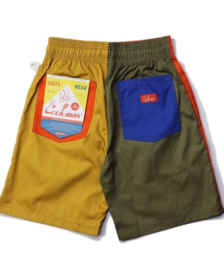 "COOKMAN"Chef Short Pants[Crazy Pattern Party]