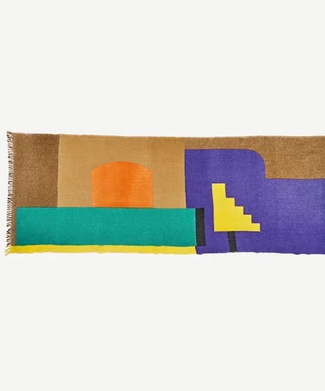 "SUBLIME" PATTERN MERINO STOLE