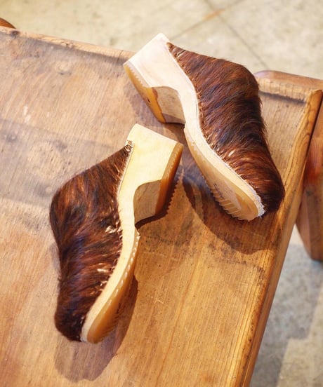 "MOHEDA TOFFELN" Pony Sabo Sandal(Used)