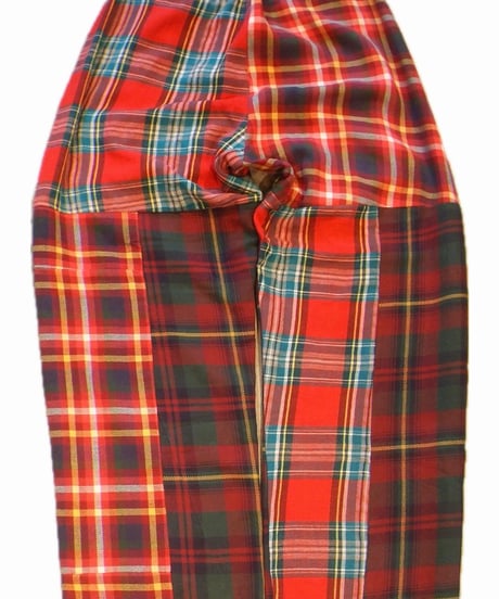 "MR.REMAKEMAN" Check Shirts Remake Eazy Pants