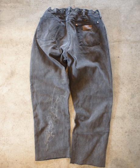 "KOUHEI TERRAI" Remake Cord Pants[Black Denim②]