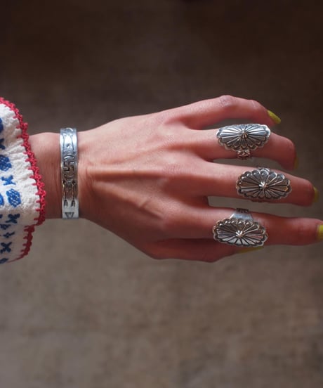 "NAVAJO" Kevin Ramone Silver Ring