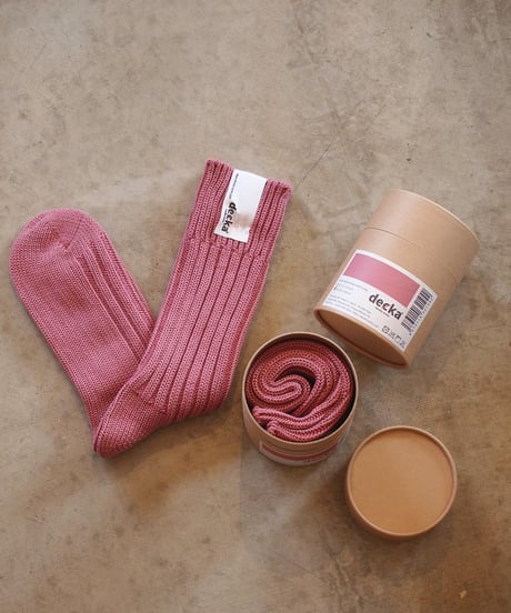 "decka Quality Socks"Cased Heavyweight Plain Socks