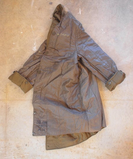 "Czech Army"1970's Military Liner Coat[DEAD STOCK]
