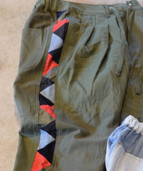 "Nasngwam" BARBARIAN LINE PANTS