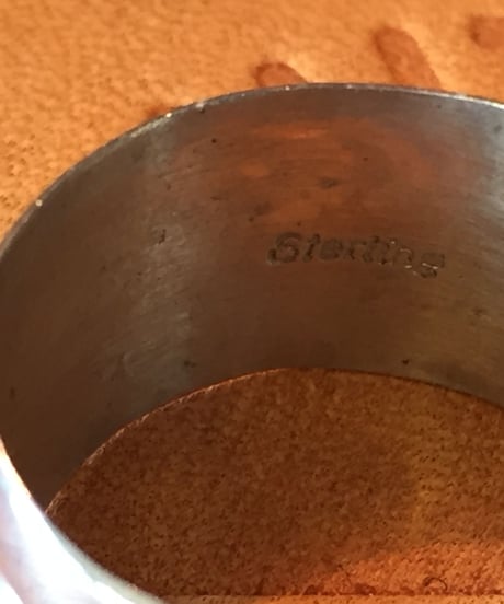 "NAVAJO" silver ring