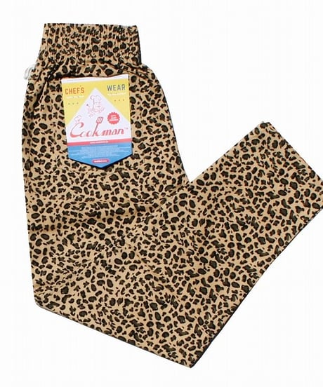 "COOKMAN" Chef Pants[Leopard]