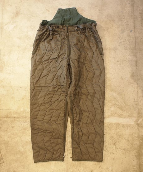 "Germany Military" 1990's Vintage Quilting Liner Pants
