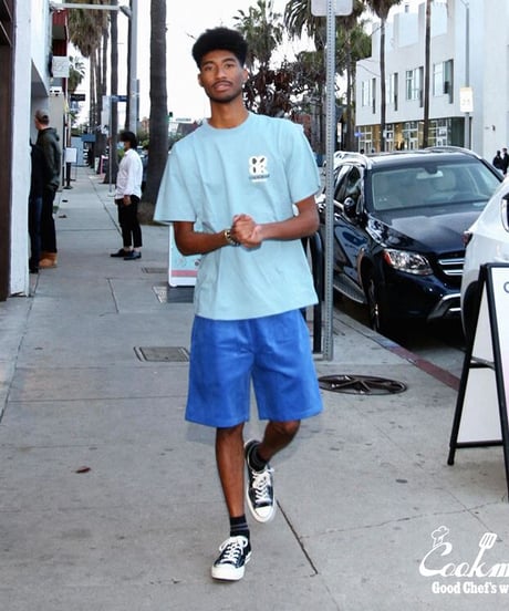 "COOKMAN"Chef Pants Short Corduroy [Royal Blue]