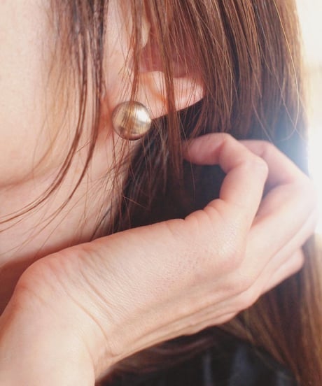 "NAVAJO Jewelry" Silver Dome Pierce