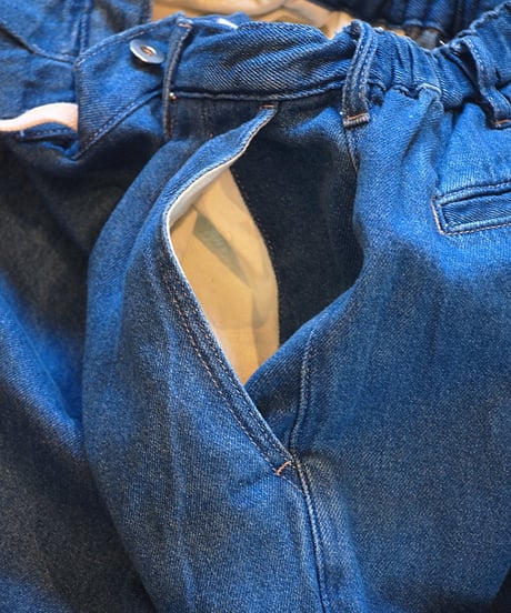 "Nasngwam"×”GOHEMP"LUMBER DENIM PANTS(Used Wash)