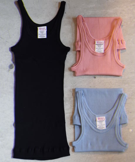 "gicipi"Rib Tanktop[TURCHESE]
