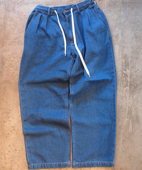 "Nasngwam"×”GOHEMP"LUMBER DENIM PANTS(Used Wash)