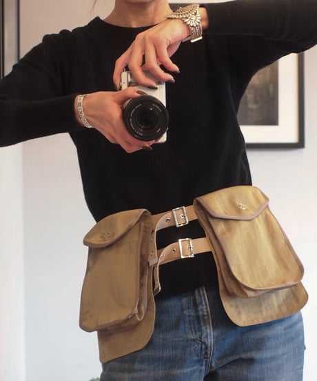 "RUMBLE RED"Hunting Waist Pochette