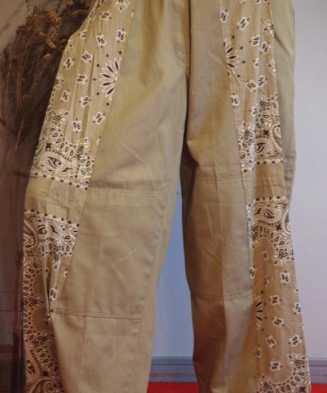 "BONUM" Remake Wide Pants