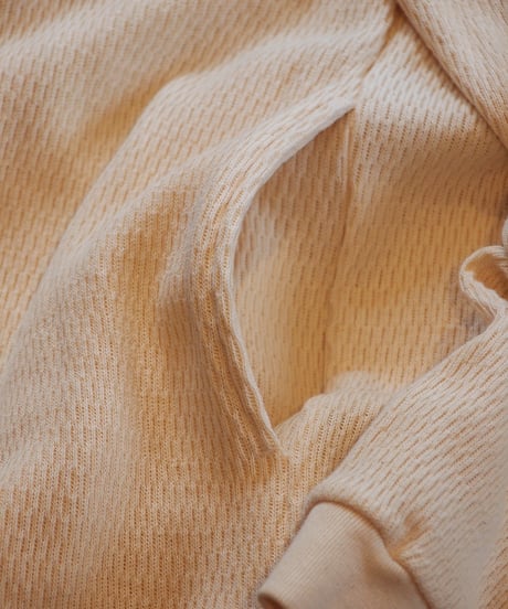 "SPINNER BAIT"空紡糸 Thermal Rib Crew Neck