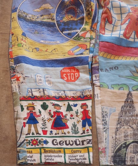 "Mr.RemakeMan."Vintage Tapestry Remake Easy Pants.③[Size:2(M)]
