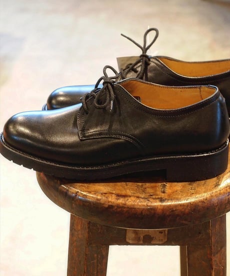 DEAD STOCK!! "DUTCH MILITARY" Service Shoes(Black)