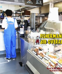 "COOKMAN"Fisherman's Bib Overall [Deep Blue]