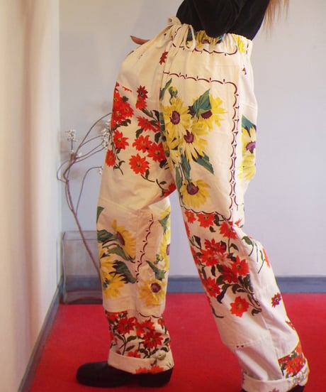 "Mr. Remake Man" Vintage Tapestry Remake Easy Pants