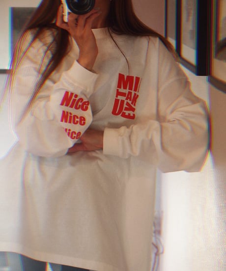 "MITAKUYE Original" Long Sleeve Tee「Nice」