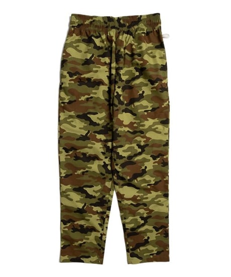 "COOKMAN"Chef Pants「Ripstop」 Woodland Camo Green