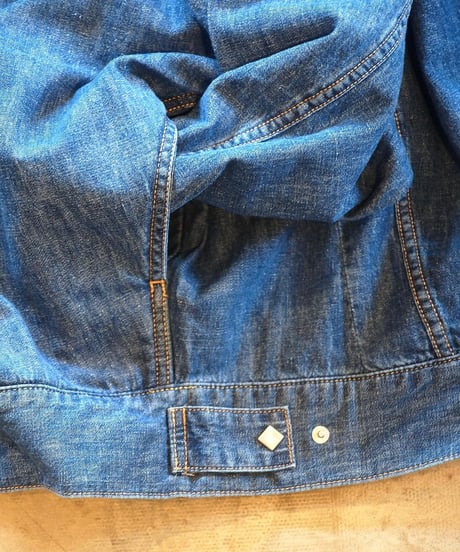 "IMPRESTORE"6.5oz Denim Western Short Jacket「LORRAINE」