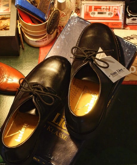 DEAD STOCK!! "DUTCH MILITARY" Service Shoes(Black)