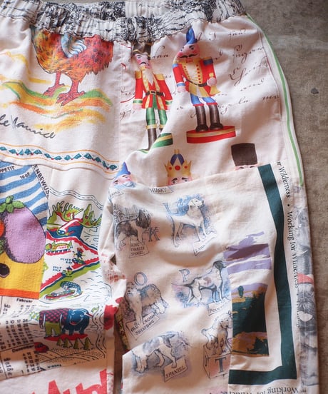 "Mr. Remake Man" Vintage Tapestry Remake Easy Pants