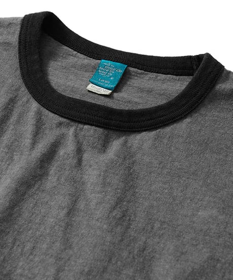 "GOOD ON" Black Ringer SS Tee
