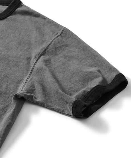 "GOOD ON" Black Ringer SS Tee