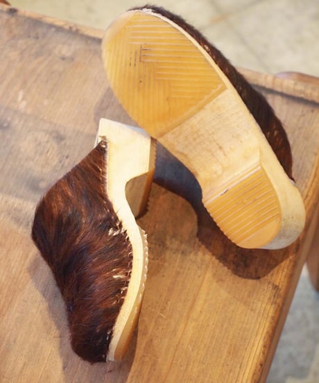 "MOHEDA TOFFELN" Pony Sabo Sandal(Used)