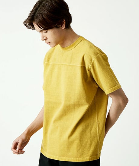 "GOOD ON"S/S HEAVY FOOTBALL TEE