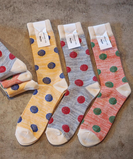 "decka Quality socks" by ORDINARY FITS "M.A.P" Socks Dot