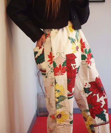 "Mr. Remake Man" Vintage Tapestry Remake Easy Pants