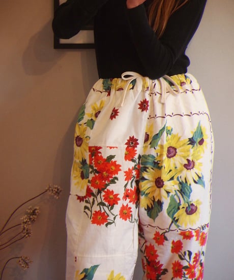 "Mr. Remake Man" Vintage Tapestry Remake Easy Pants