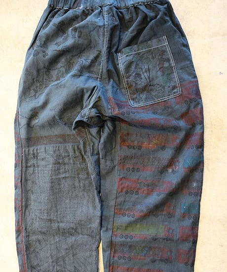 "Mr.Remake man" Used Tapestry Remake Easy Pants[Size:3(L)]