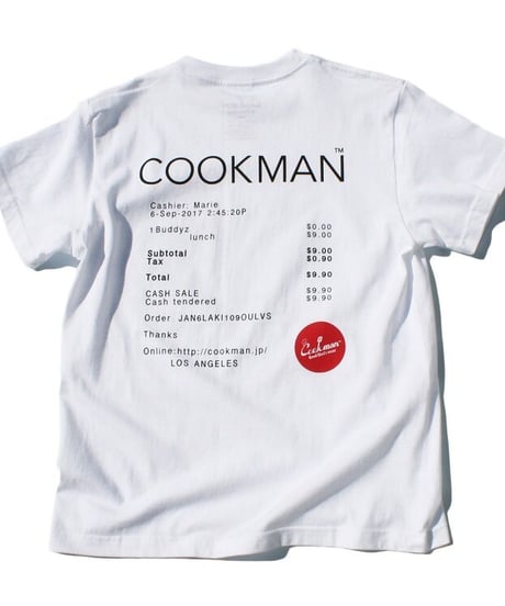 "COOKMAN" Short Sleeve Tee[Casher]