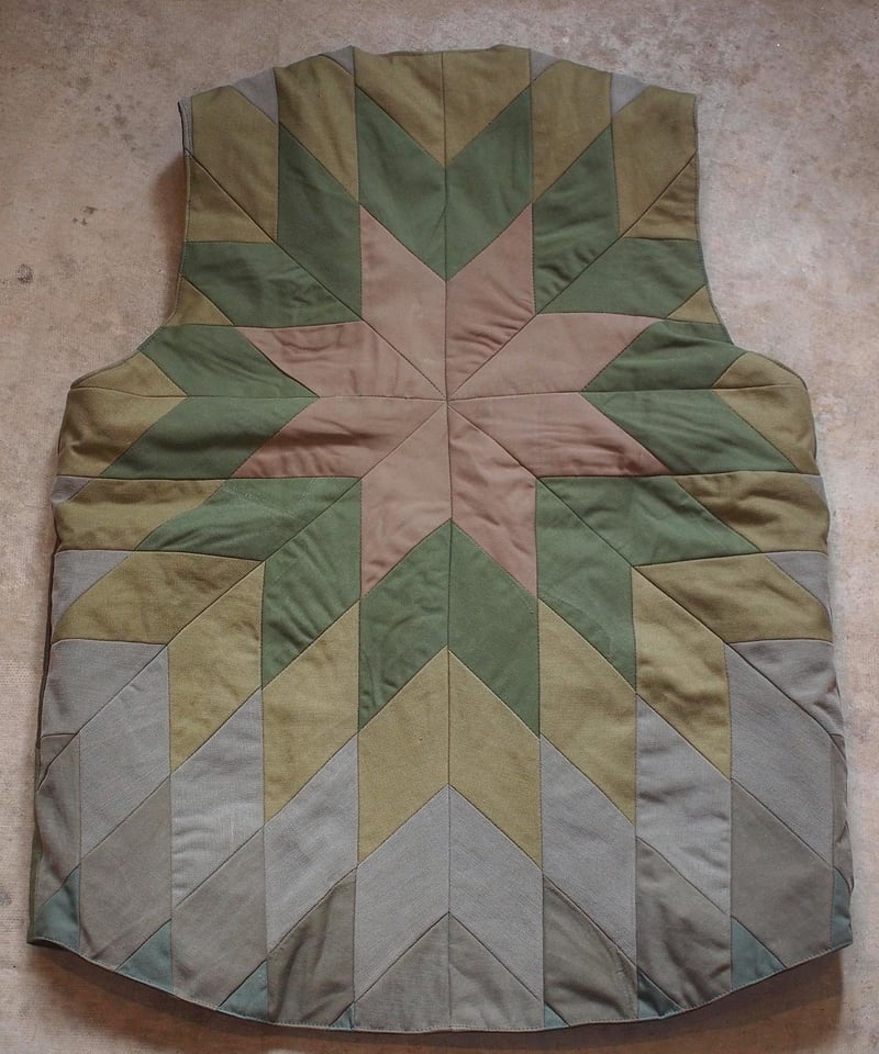 ナスングワム ローンスター Nasngwam. パッチワーク ベスト