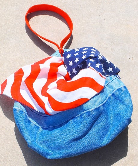 "Made by SUNNY SIDE UP" 2way Denim Bag