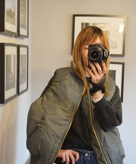 "THRIFTY LOOK"「 ROTHCO」MA-1 Black Panther Vest
