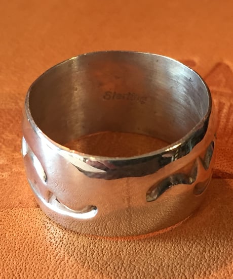 "NAVAJO" silver ring
