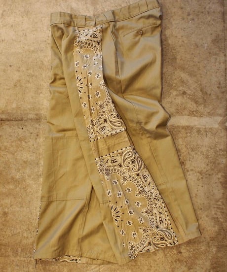 "BONUM" Remake Wide Pants